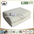 single electric blanket With printed textile cover